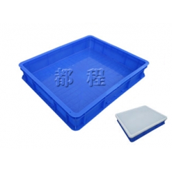 X286塑料周轉(zhuǎn)箱（箱蓋可選，可帶眼）
